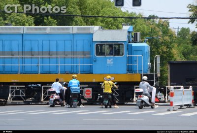 穿梭于马鞍山市中心的铁路