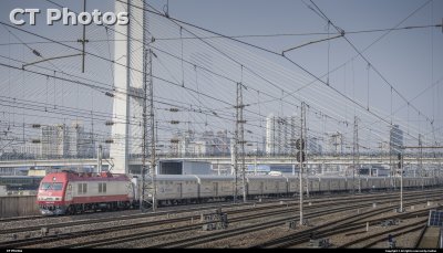 和平大桥与火车