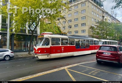 布拉格街头的Tatra T3记忆