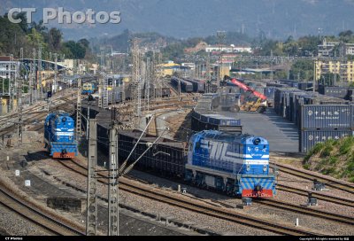 漳平站南咽喉风光