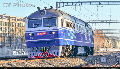 北京-京哈-方向-列车-接近