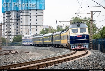 55186京哈大巡检长春站一道停车