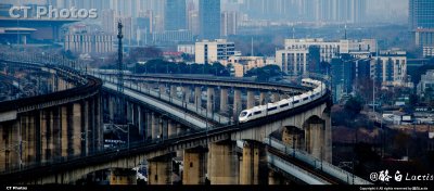 兔子驶出南京南站